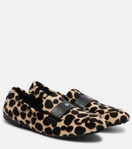Mocassins Ballet en cuir façon poulain - Tory Burch - Modalova