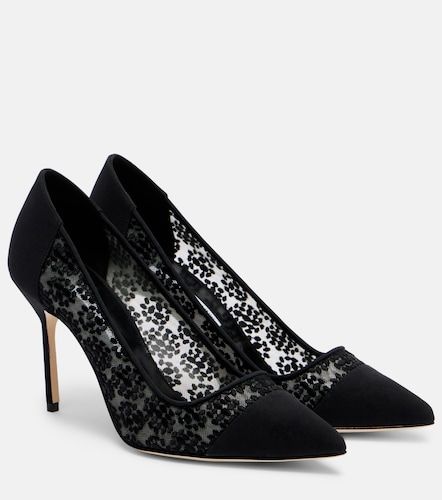 Escarpins Capcour 90 en dentelle - Manolo Blahnik - Modalova