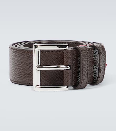 Prada Ceinture en cuir à logo - Prada - Modalova