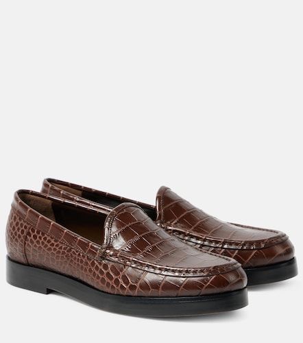 Mocassins Dinelio en cuir embossé - Manolo Blahnik - Modalova