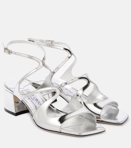 Sandales Azilia 45 en cuir métallisé - Jimmy Choo - Modalova