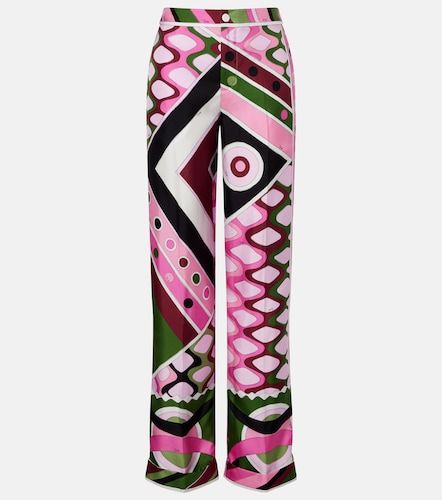 Pucci Pantalon ample Vivara en soie - Pucci - Modalova