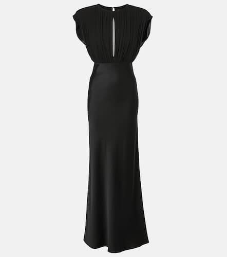 Robe longue Randers en satin de soie - Max Mara - Modalova