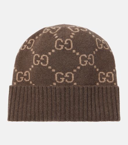 Bonnet GG en jacquard de cachemire - Gucci - Modalova