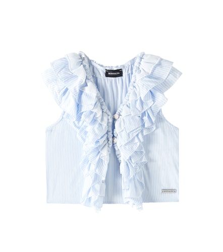 Monnalisa Top asymétrique rayé - Monnalisa - Modalova