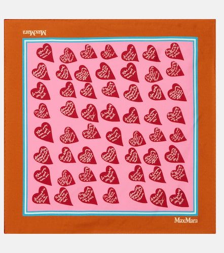 Foulard en soie à imprimé - Max Mara - Modalova