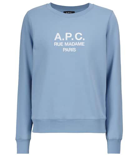 Sweat-shirt Tina en coton à logo - A.P.C. - Modalova