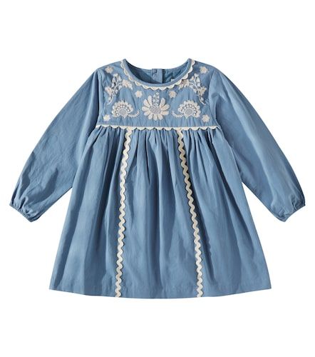 Robe Linoa en coton brodée - Louise Misha - Modalova