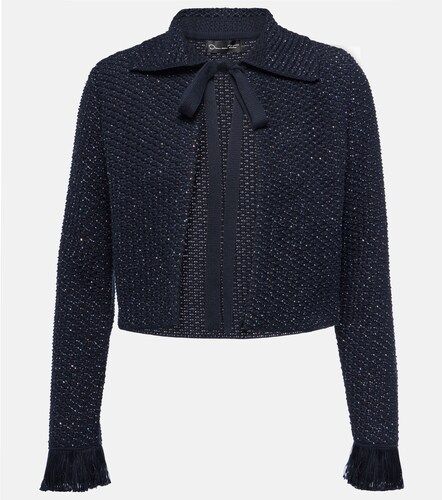 Veste en coton mélangé - Oscar de la Renta - Modalova