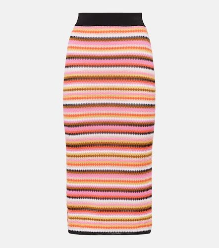 Jupe midi en coton mélangé - Missoni - Modalova