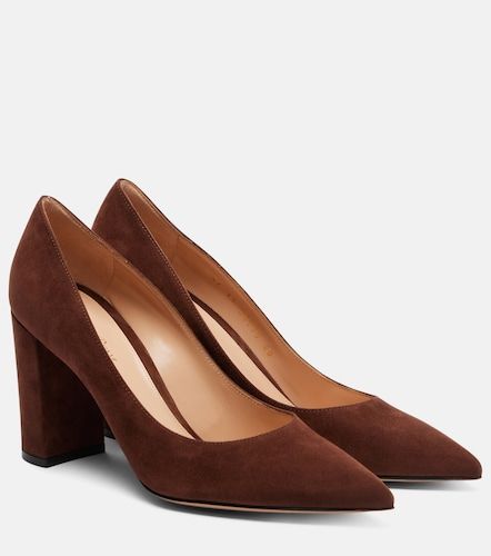 Escarpins Piper 85 en daim - Gianvito Rossi - Modalova
