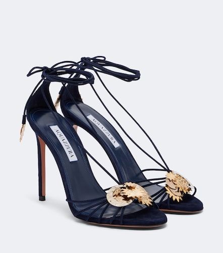 Sandales Night Stars en daim à ornements - Aquazzura - Modalova