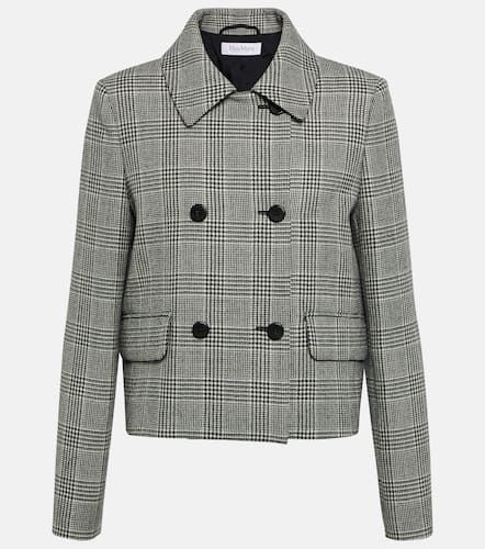 Veste Facella en laine à carreaux - Max Mara - Modalova