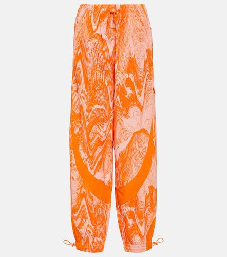 Pantalon de survêtement imprimé à taille haute - Adidas by Stella McCartney - Modalova