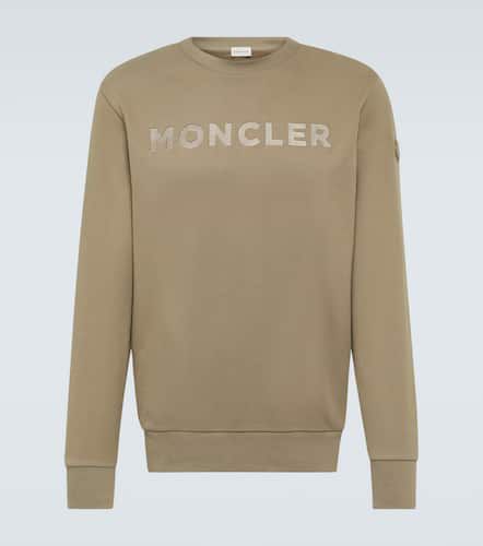 Sweat-shirt en coton à logo - Moncler - Modalova