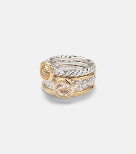 Bague DY Mercer® en or 18 ct et argent sterling - David Yurman - Modalova