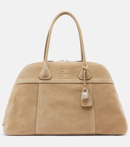 Sac bowling Vivant Large en daim - Miu Miu - Modalova