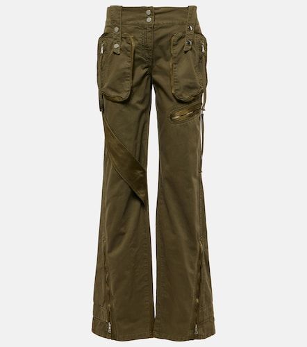 Jean cargo flared à taille mi-haute - Blumarine - Modalova
