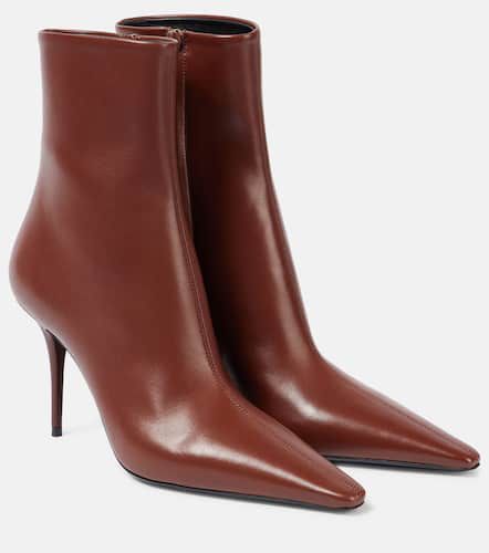 Bottines Ashley 90 en cuir - Saint Laurent - Modalova