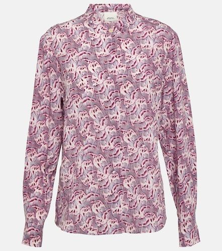 Blouse Ilda en soie mélangée à imprimé - Isabel Marant - Modalova
