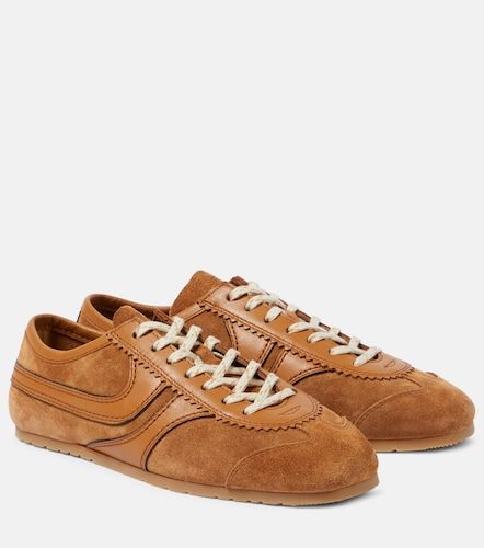 Sneakers en cuir et daim - Dries Van Noten - Modalova