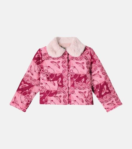 Veste Nina brodée en coton mélangé - Bebe Organic - Modalova