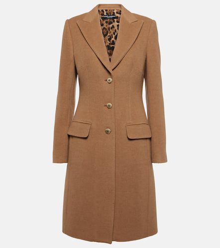 Manteau en laine de chameau - Dolce&Gabbana - Modalova