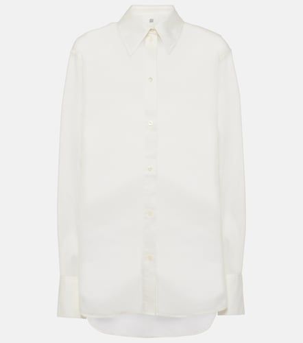 Chemise oversize en coton mélangé - Toteme - Modalova