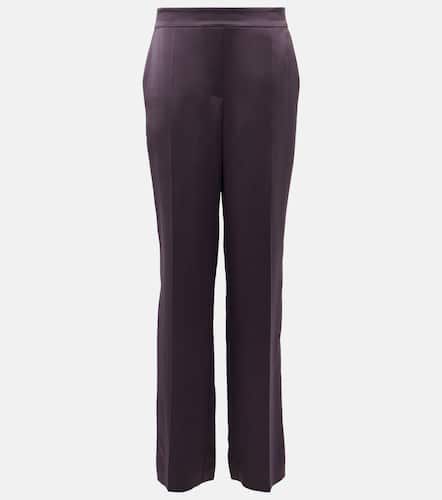 Pantalon ample Tova en satin de soie - Joseph - Modalova