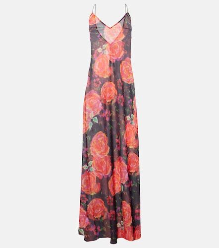 Robe longue à motif floral - Bananhot - Modalova