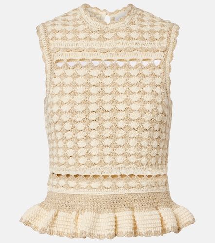 Top Wanderlust en lamé crocheté - Zimmermann - Modalova