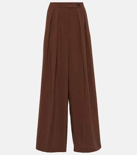 Pantalon ample en satin - Dries Van Noten - Modalova