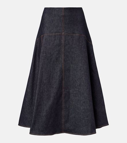 Jupe midi Triangle De-Nîmes en jean - Jacquemus - Modalova