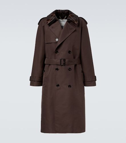 Trench-coat  Check en soie et coton - Burberry - Modalova