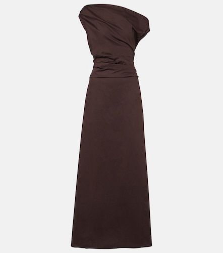Robe longue asymétrique Phare en coton - Staud - Modalova