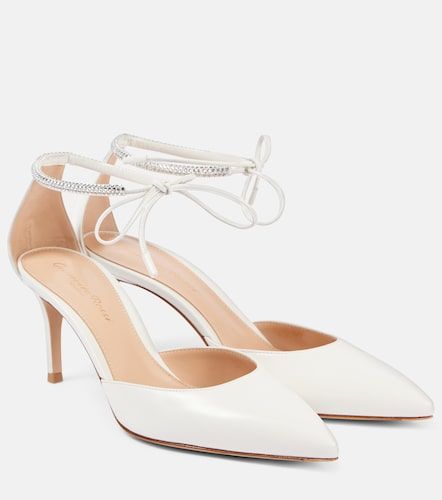 Escarpins de mariée Montecarlo D'Orsay 70 en cuir - Gianvito Rossi - Modalova