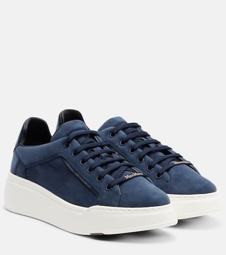 Baskets à plateforme en daim - Max Mara - Modalova