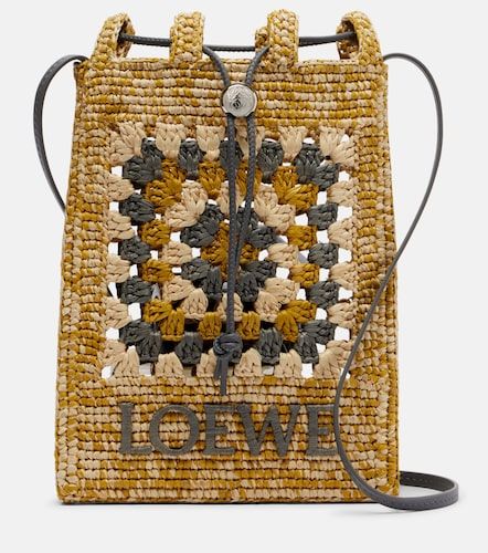 Pochette Paula's Ibiza en raphia à lanière - Loewe - Modalova