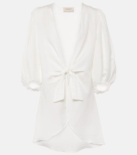 Blouse en lin mélangé - Adriana Degreas - Modalova