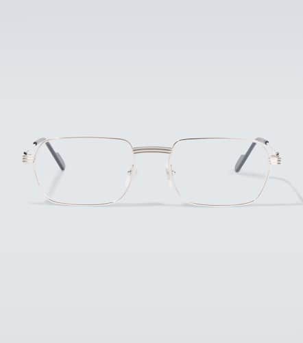 Lunettes rectangulaires - Cartier Eyewear Collection - Modalova