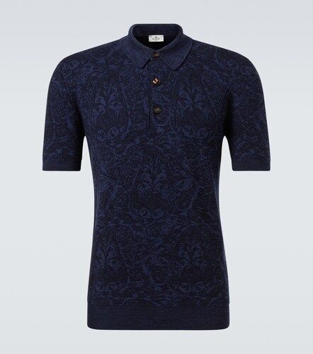 Polo en coton et laine mélangés - Etro - Modalova