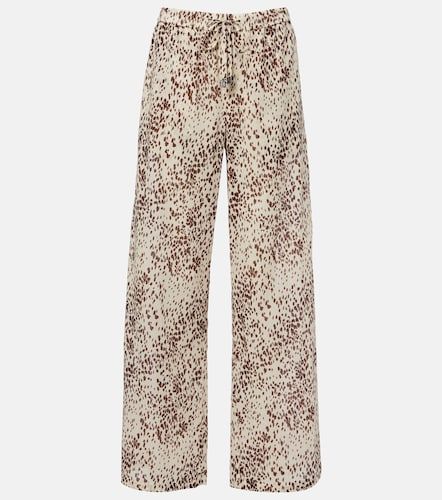 Pantalon ample imprimé en coton - The Attico - Modalova