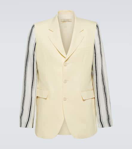 Blazer Malick en coton et lin - Wales Bonner - Modalova