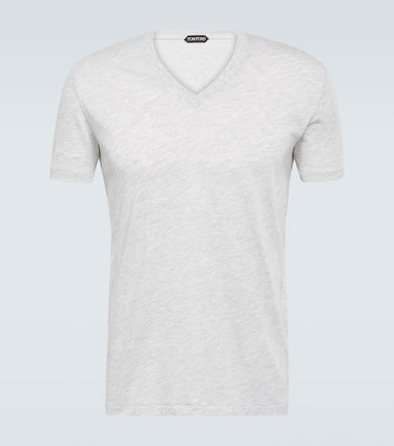 Tom Ford T-shirt en coton mélangé - Tom Ford - Modalova