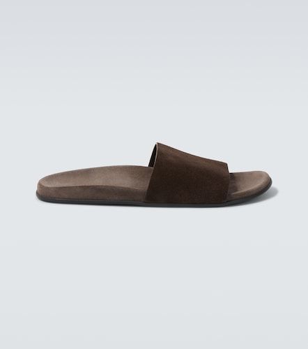 The Row Mules Hugues en daim - The Row - Modalova