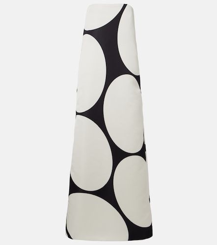 Robe longue bustier à pois - Dries Van Noten - Modalova