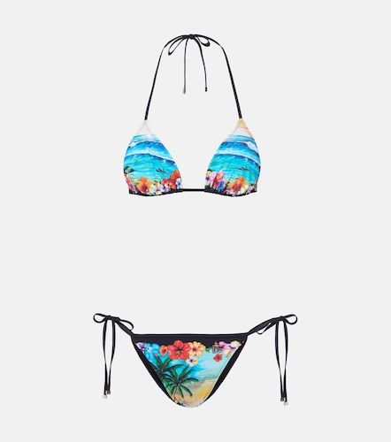 Dolce&Gabbana Bikini à fleurs - Dolce&Gabbana - Modalova