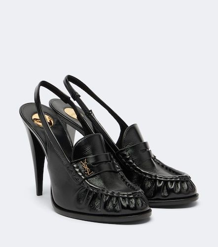 Escarpins slingback Le Loafer en cuir - Saint Laurent - Modalova