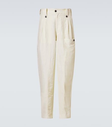 Pantalon fuselé à pinces - Giorgio Armani - Modalova
