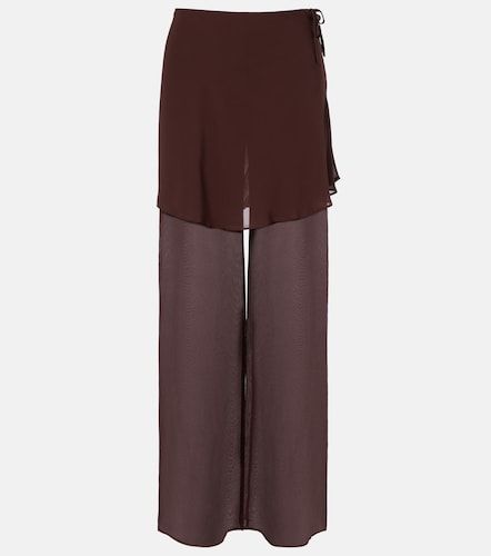 Pantalon ample en soie - Christopher Esber - Modalova